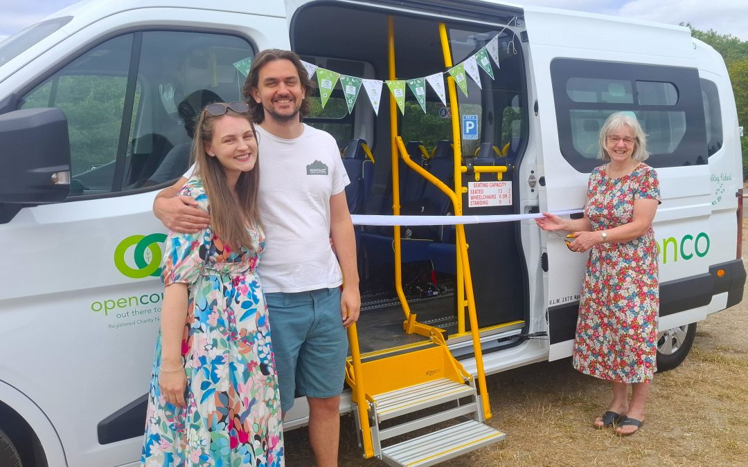 New minibus – Rambling Richard – joins our Wakefield team!